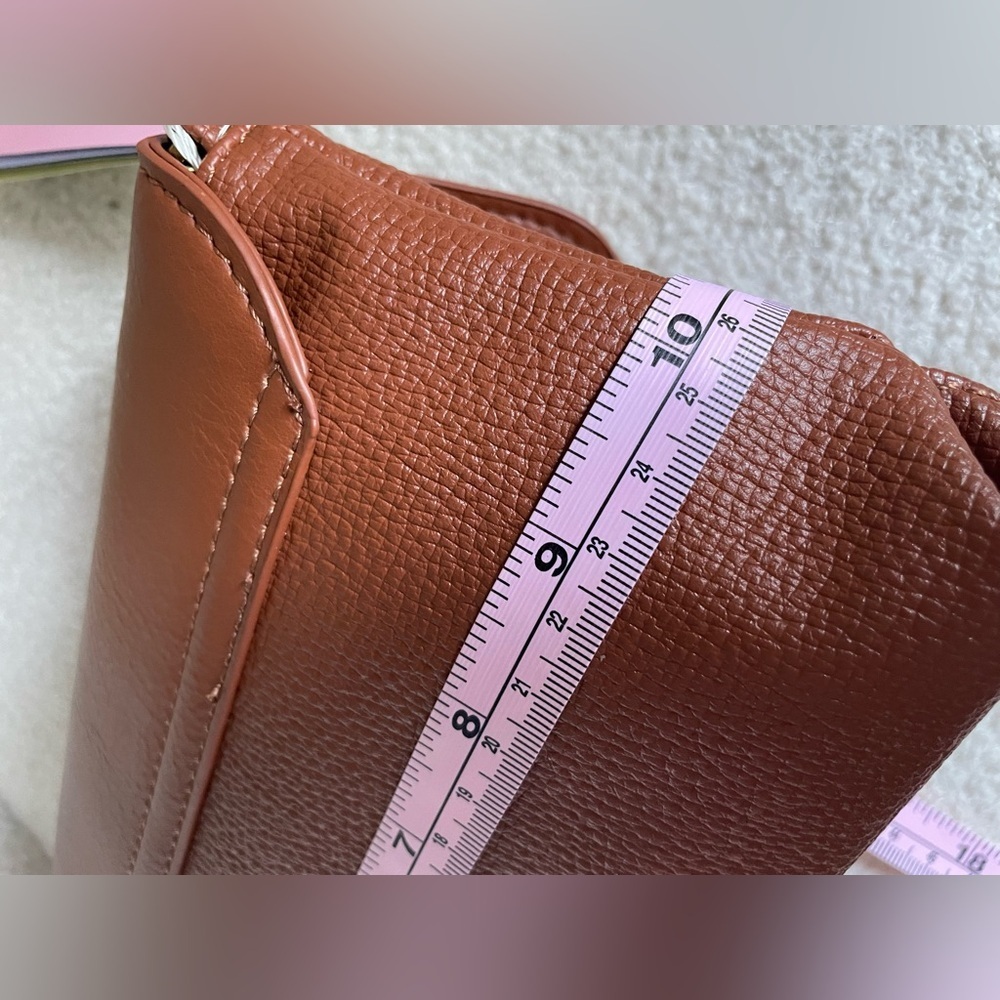 Gracie clutch by pixie mood chestnut brown colour NWT straps - Picture 3 of 7